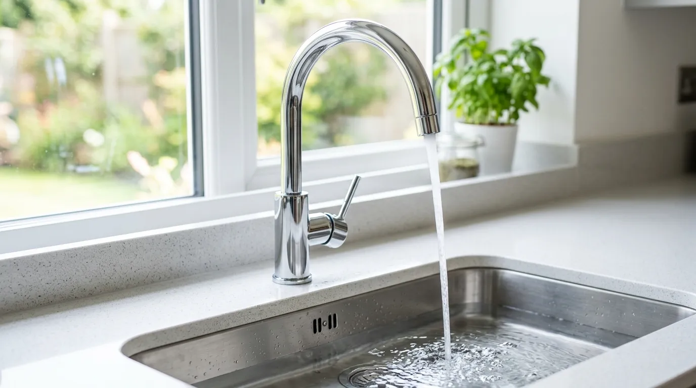 Local Plumbing Master Pros same day plumber fixing a faucet in Poplar, WI